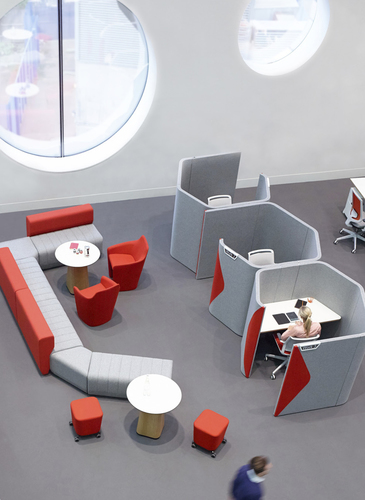 Jak będą wyglądały biura w przyszłości? Design, który wspiera bezpieczeństwo w kontaktach społecznych
